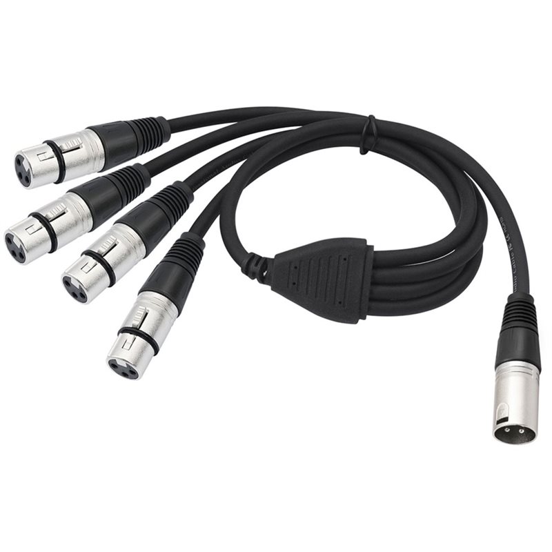 Audio Splitter Y - كابل صوتي PHILE-3 بمنفذ XLR ذكر