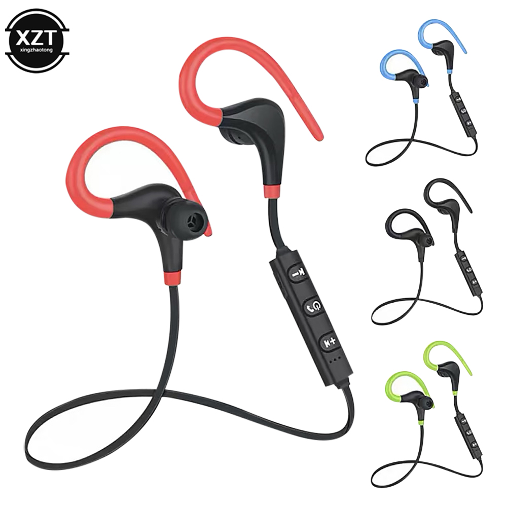 Sports Earphone Hook - سماعة رأس رياضية لاسلكية متوافقة مع
