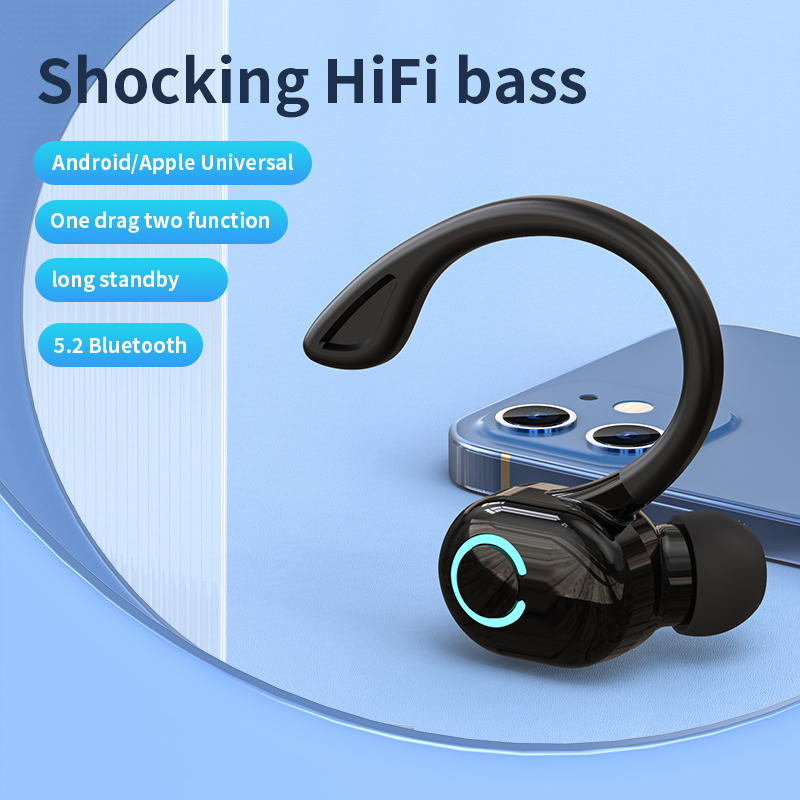 سماعة لاسلكية تعمل بالبلوتوث س - مراجعة Sports Earphone Hook وسعره