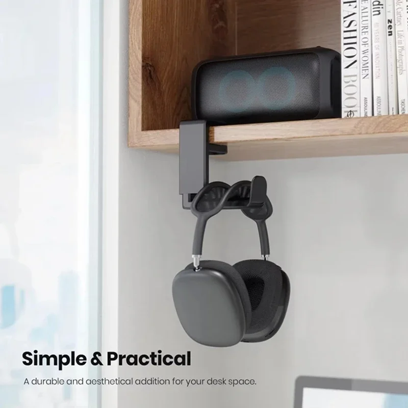 حامل سماعات رأس بمشبك للطاولة  - مراجعة Headphone Stand Desk وسعره