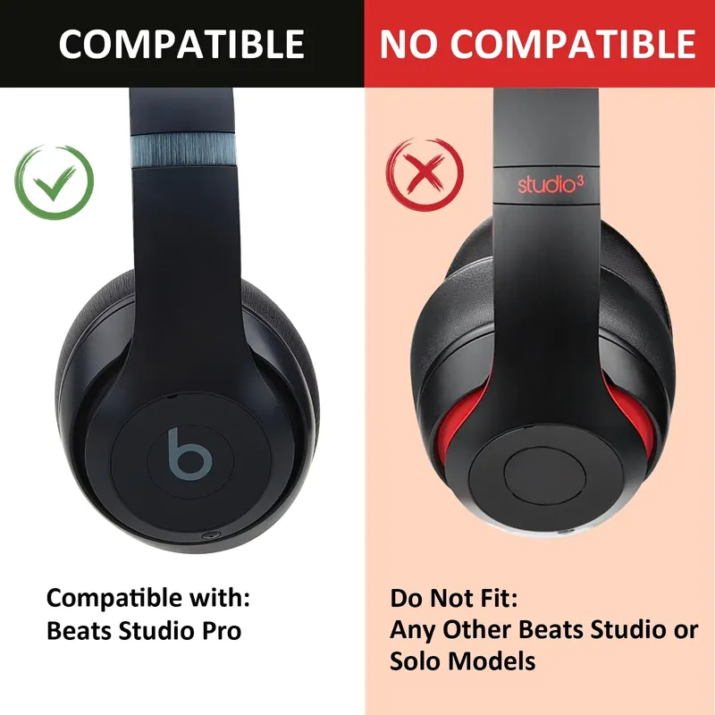 وسادات أذن بديلة لسماعات الرأس - مراجعة Beats Headphone Studio Pro وسعره